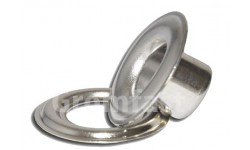 SPGW #3 (7/16") Self-Piercing Grommets & Washers Made Of High Quality Solid Brass (500 Sets)Color Nickel